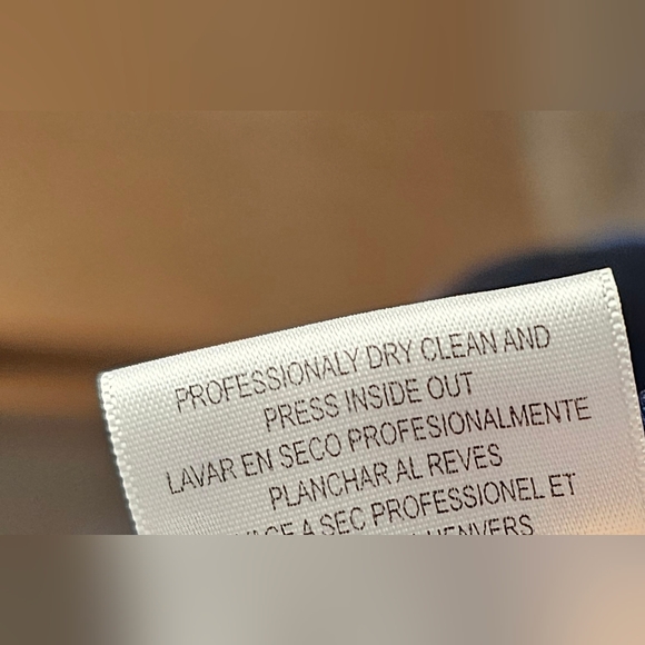 [BCBG MAXAZRIA] Navy Blue Silk SequinBeaded Babydoll Mini Dress 《6》 - Picture 11 of 16